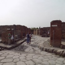 intersectie in Pompei