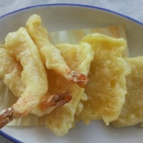 tempura – creveti si cartofi dulci pane (Medium)