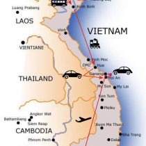 harta circuit vietnam